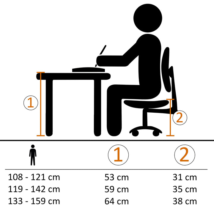KADIMA DESIGN Schreibtisch KOZI - Höhenverstellbarer Kinderschreibtisch mit neigbarer Tischplatte für gesundes Lernen und Arbeiten_Silber_#sku_BARWL5.124#