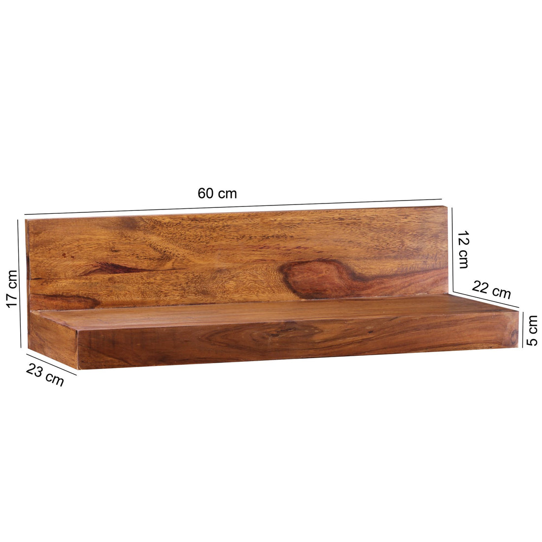 Maßzeichnung NAKO – Braun / 60x23x17