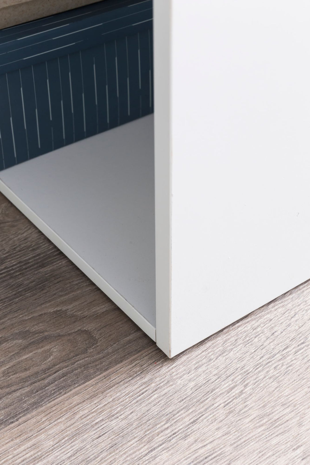 Schreibtisch mit Regal BRENTA_ 120x120x53 cm_ Spanplatten_ variable Regalhöhen - KADIMA DESIGN_Farbe_ Weiß_ Größe_ 120x53x120 cm_