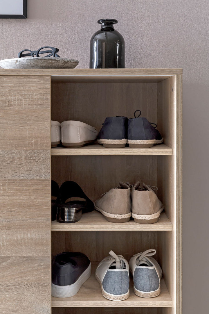 KADIMA DESIGN Schuhschrank FULDA - 20 Paar Schuhe_ modernes Design_ viel Stauraum und Kratzfestigkeit_Beige_#sku_BARWL5.713#