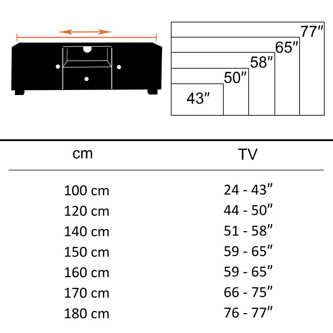 Industrial-Stil TV Lowboard_ Massivholz und Metall_ für TVs bis 55 Zoll_ Handgefertigt - KADIMA DESIGN_Größe_ 147x38x50 cm_