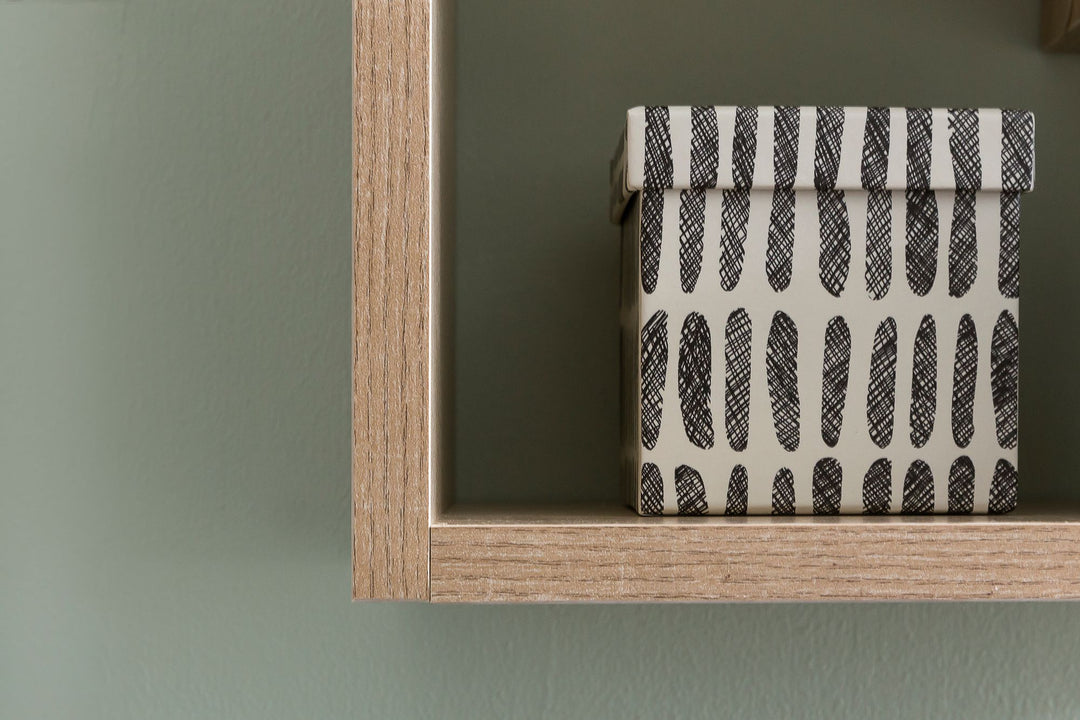 Wandregal ITTER_ Modernes Design_ Vielseitige Verwendung_ Spanplattenmaterial_ Verschiedene Farboptionen - KADIMA DESIGN_Farbe_ Beige_ Größe_ 36x15x90 cm_