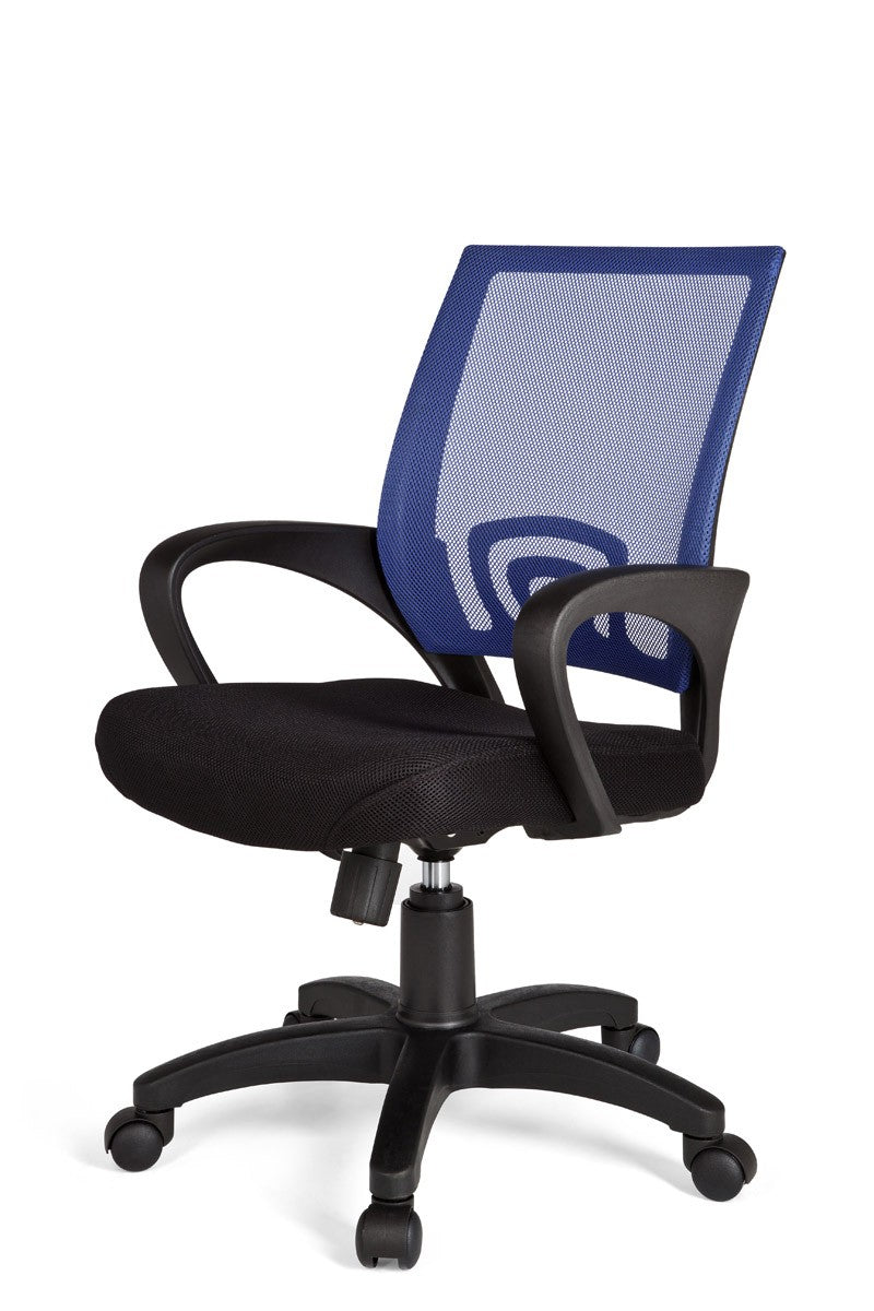 Jugendstuhl ARDA_ Netzbezug_ ergonomisch_ Wippmechanik_ verstellbar_ in verschiedenen Farben - KADIMA DESIGN_Farbe_ Blau_ Größe_ 57x50x97 cm_#sku_BARSPM1.077#