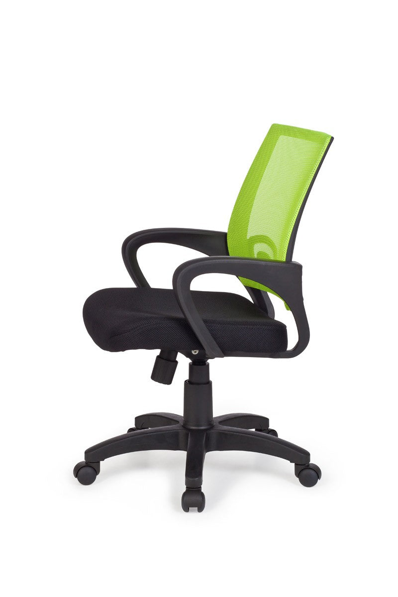 Jugendstuhl ARDA_ Netzbezug_ ergonomisch_ Wippmechanik_ verstellbar_ in verschiedenen Farben - KADIMA DESIGN_Farbe_ Gelb_ Größe_ 57x50x97 cm_#sku_BARSPM1.076#